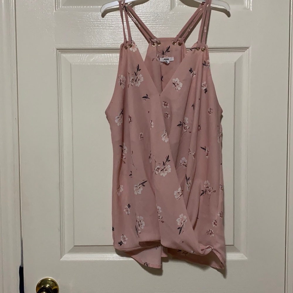 Floral tank top